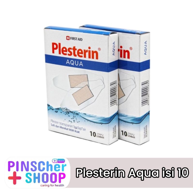 Plesterin Aqua Soft Transparan Anti Air Isi 10 Pcs