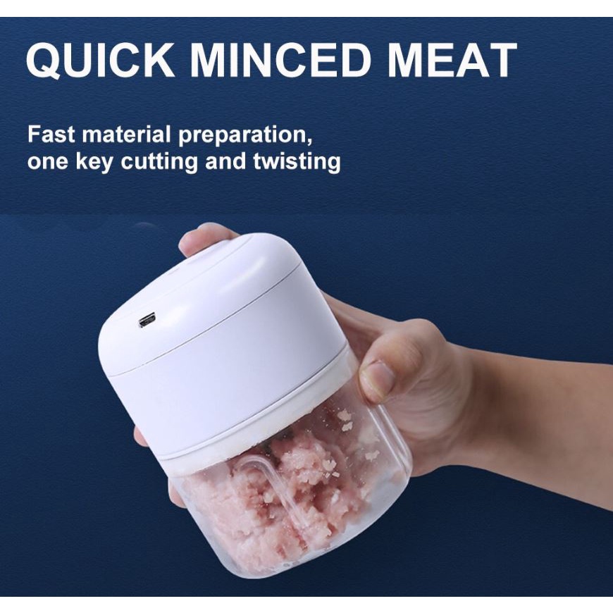 #LC-HL Wireless Mini Chopper / USB Portable Blender Mini Food Processor