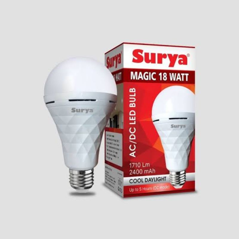 LAMPU EMERGENCY SURYA MAGIC 9,12,18W