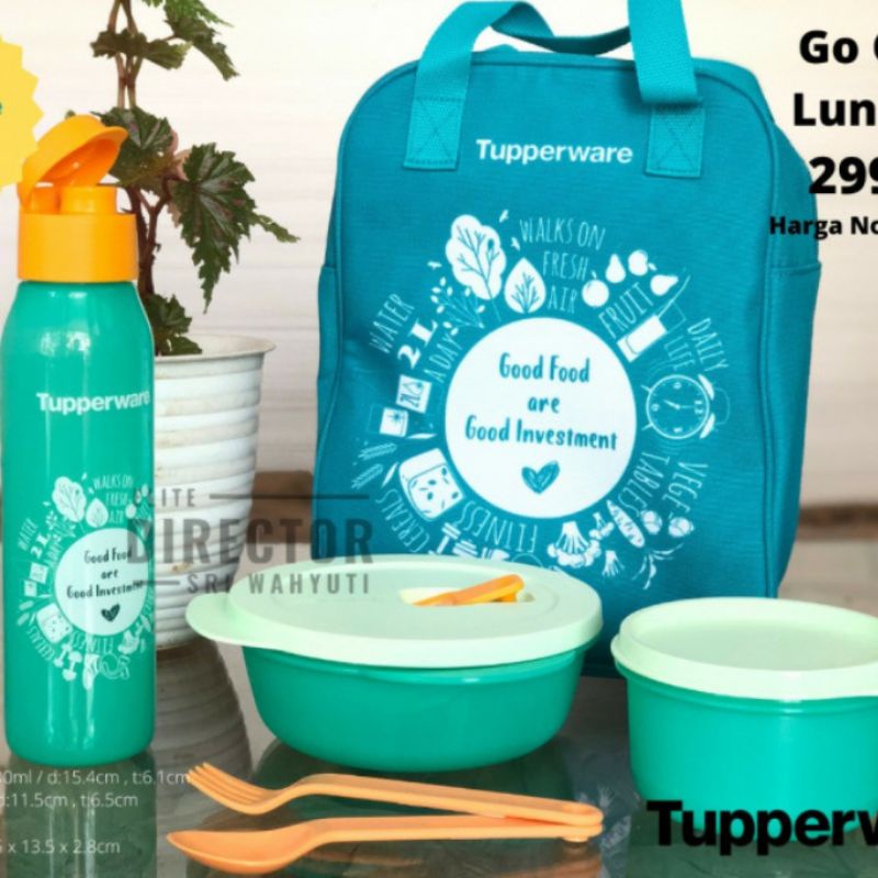 bekal makan dewasa set tupperware