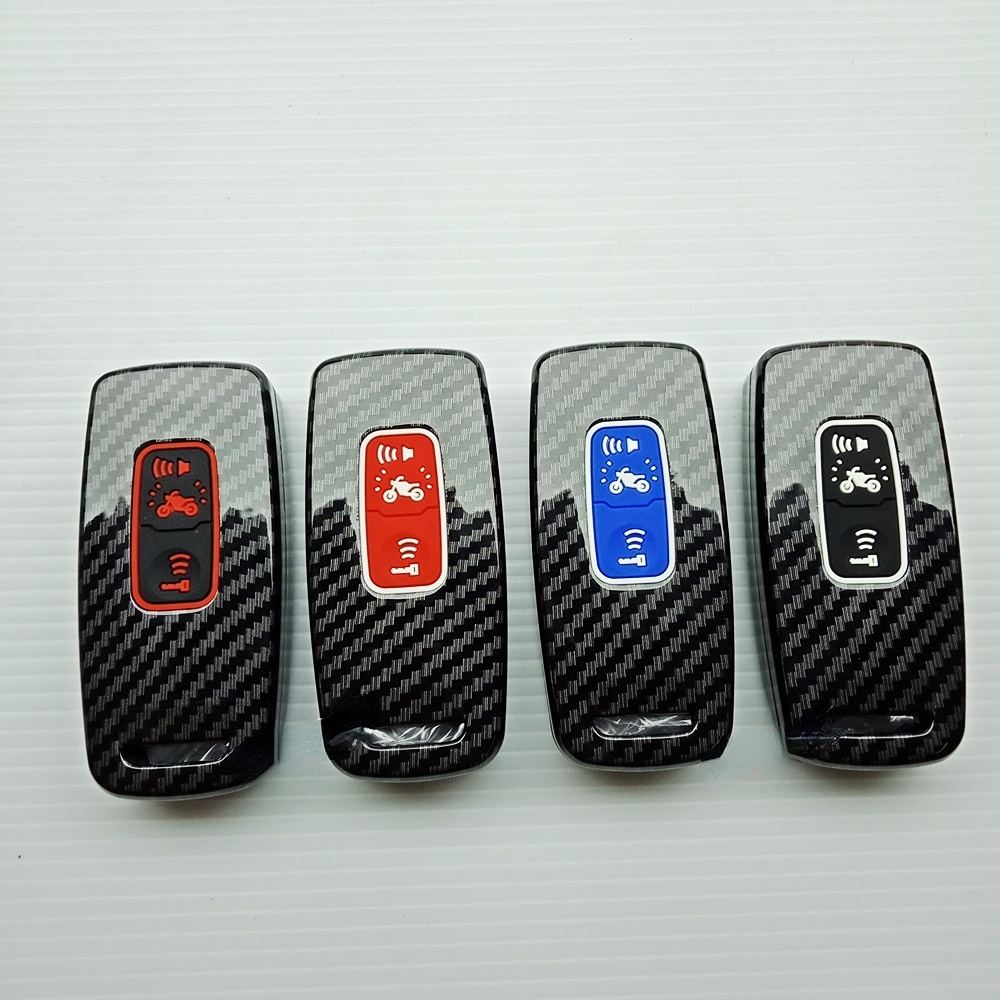 Case Holder Pelindung Kunci Remote Motor Bahan ABS Karbon Untuk Honda PCX PCX-160 PCX160 PCX 160 2021