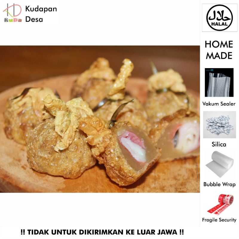 

(Kudapan Desa) EKADO AYAM ISI CRAB STICK / ekado ayam / ekado halal / ekado frozen / dumpling ayam / dimsum halal / homemade / frozen / korean food / gyoza / mandu / dumpling / dimsum ekonomis / dumpling vegetarian / hakau / hakao