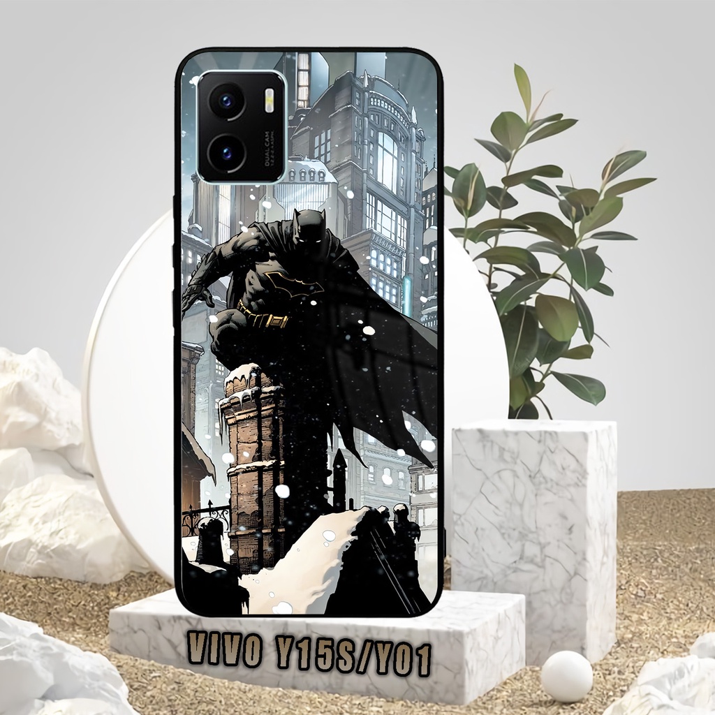 (SV89) Case Kilau Vivo Y15S/Y01 | Y15S | Y01 | Casing Hp Vivo | Pelindung Smartphone | Motif Bm