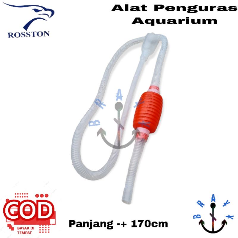 Alat kuras PREMIUM Penyedot Sedot Air Pembersih Aquarium Cleaner Pump