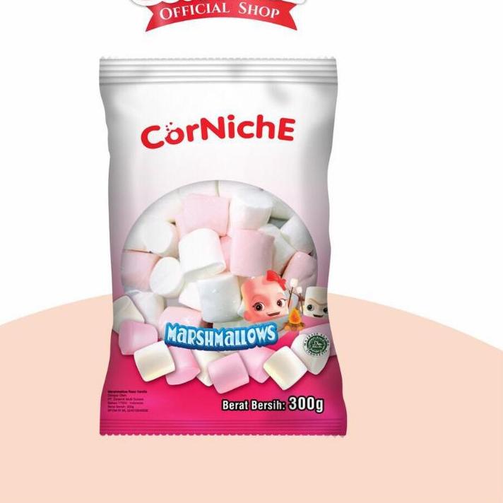 

11.11✔️w2fit Corniche Mega Marshmallows 300 G /Mega Marshmallow Pink|SQ1
