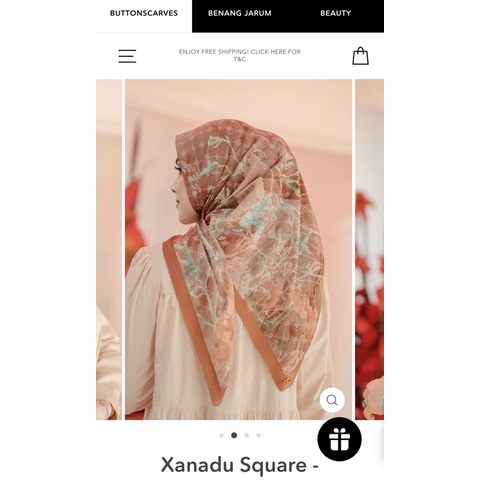 Buttonscarves Xanadu Marmalade