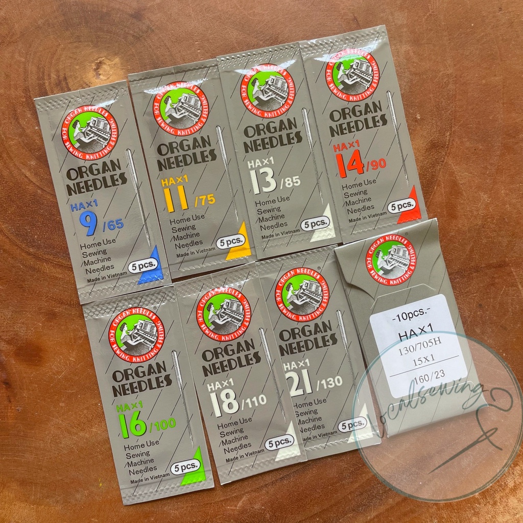 Organ Jarum Jahit HAx1/ Jarum Jahit Organ HAx1/ Organ Jarum untuk Mesin Jahit Tradisional dan Mesin 