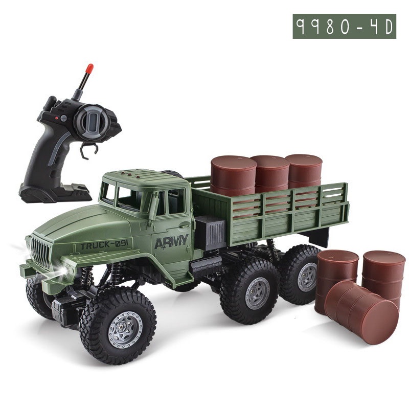 RC Military Truck Remote Control Kontrol Mobil Mobilan Remot Scale 1:16