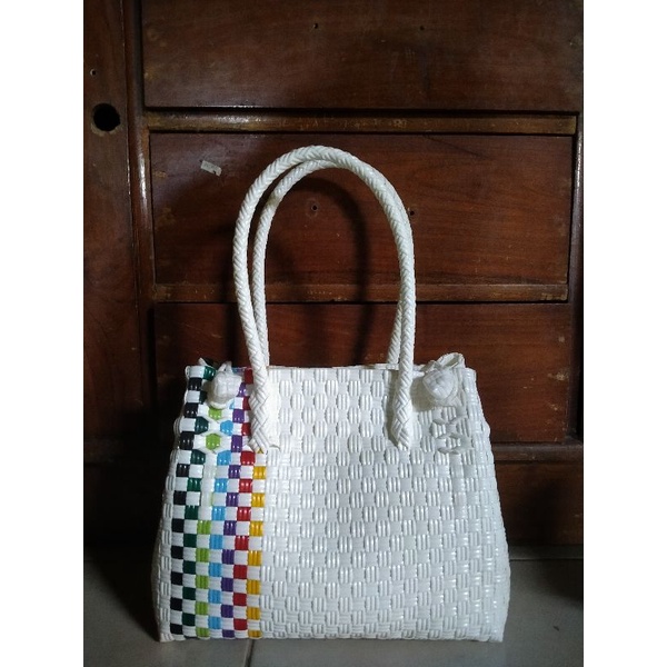 PROMO TAS ANYAM JALI/Tas anyam jali premium/tas anyam jali motif/tas anyam jali kekinian/tas anyam j