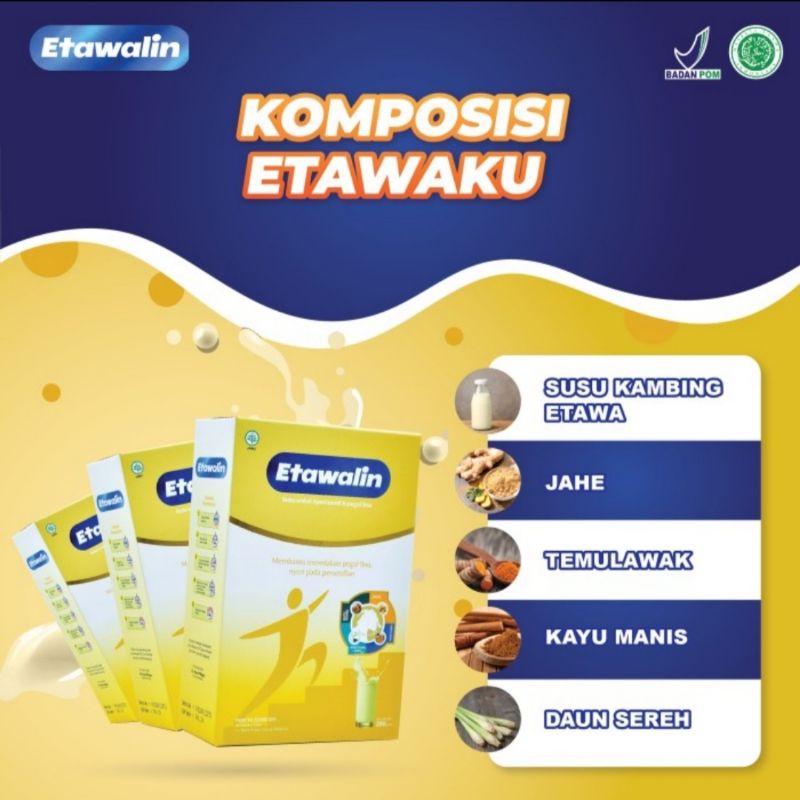 

Etawalin Original Susu Kambing Etawa Atasi Masalah Nyeri Sendi Tulang