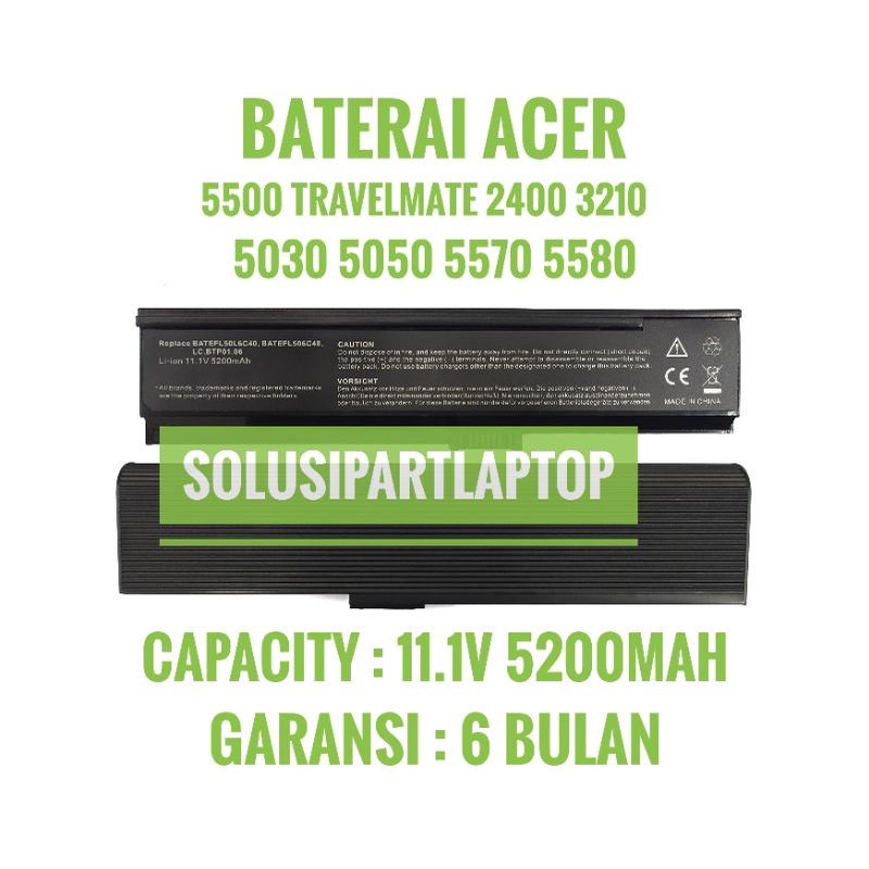 Battery ACER BATEFL/5500 5570