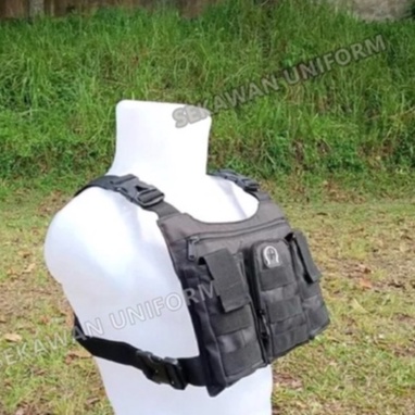 Chest Bag Rig 2 in 1 Multifungsi Tas Dada Pria Premium