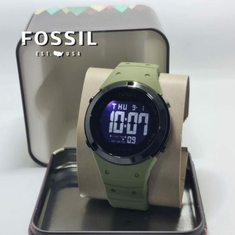 Best Deal! Jam Tangan Fossl Digital Tahan Air Kasual Favorit Kesukaan Bisa COD