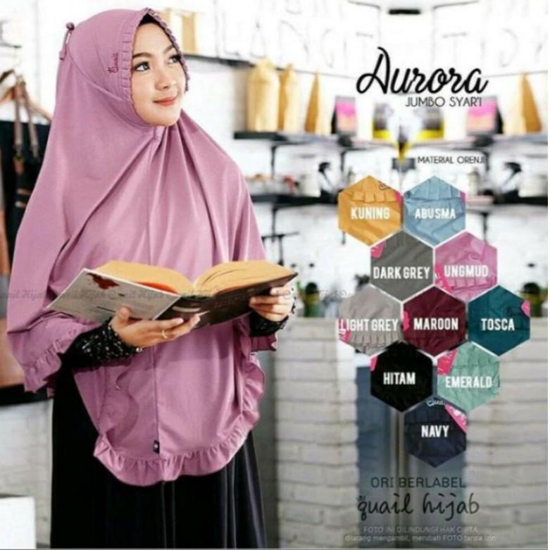 kerudung jumbo rempel kcb/dhiaz collection/kerudung murah jumbo/hijab bergo jumbo/khimar jumbo {TJ.2