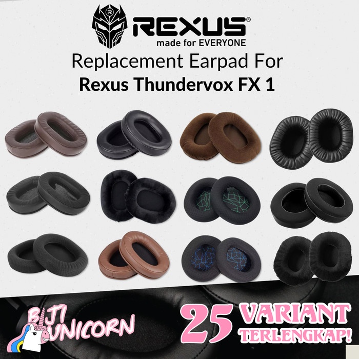 Earpad Earcup Ear Cushion Rexus Thundervox FX1 FX-1 FX 1 Busa Pad Foam