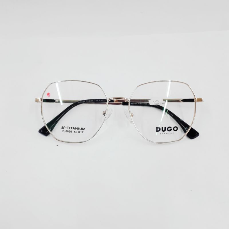 Kacamata Dugo Woman Full Frame D-6026 Col.02(Gold)