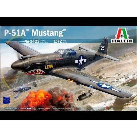 Italeri 1423 1/72 P-51A Mustang