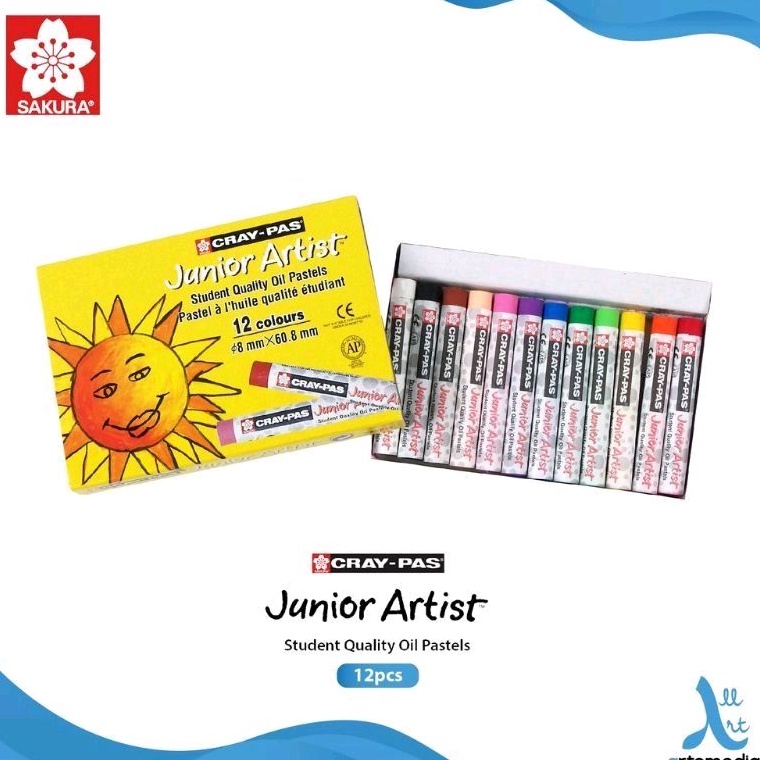 

krayon sakura cray-pas junior artist set 12w