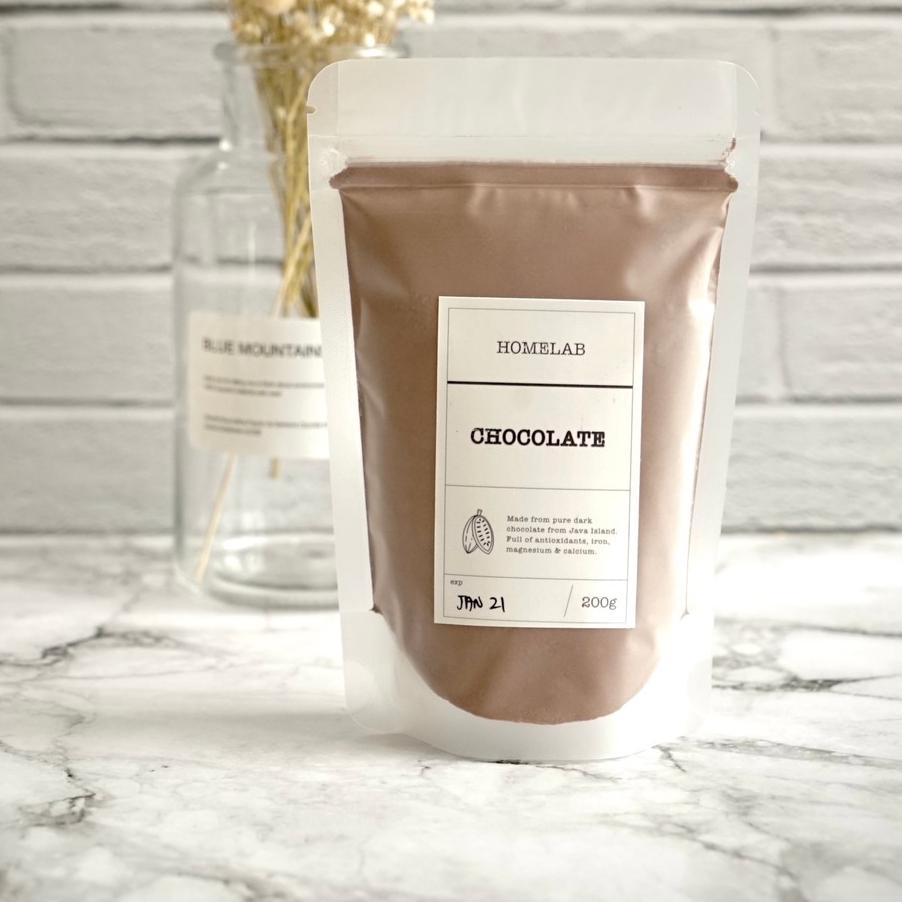 

10.10 sale Homelab Bubuk Coklat / Powder Chocolate - 200G !!