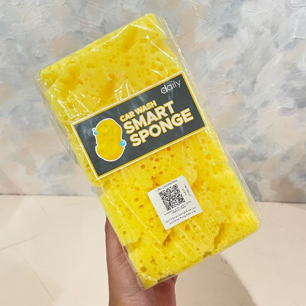 Busa Cuci Mobil Motor Smart Sponge Ukuran Besar Jumbo