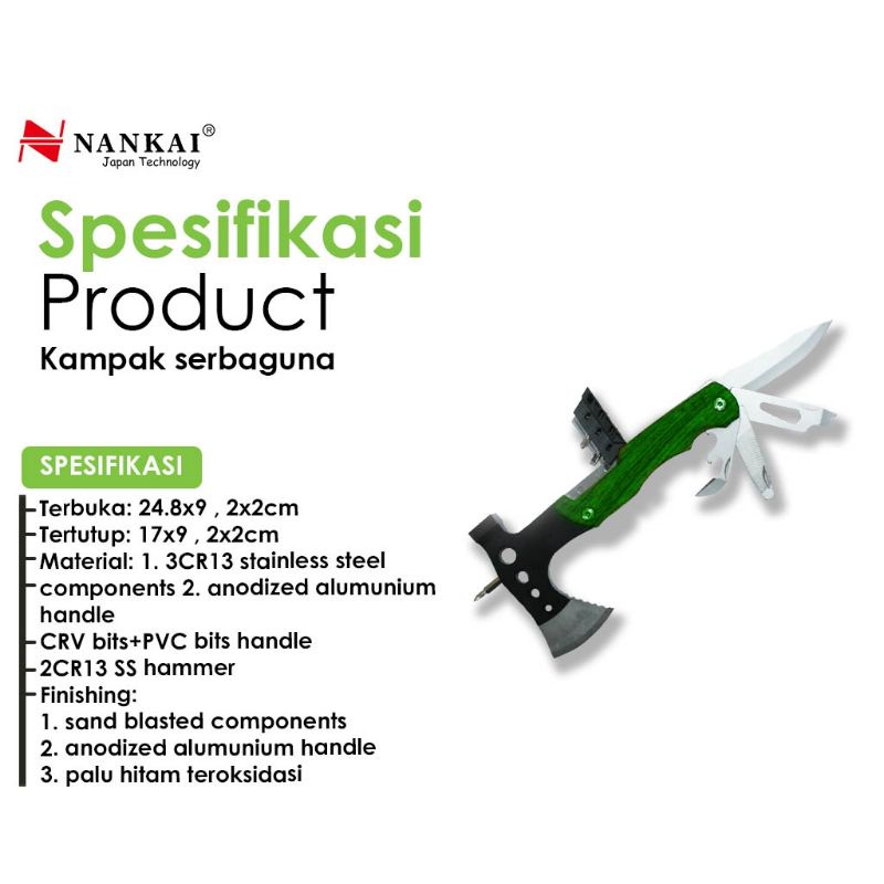 Nankai Multitool Kampak
