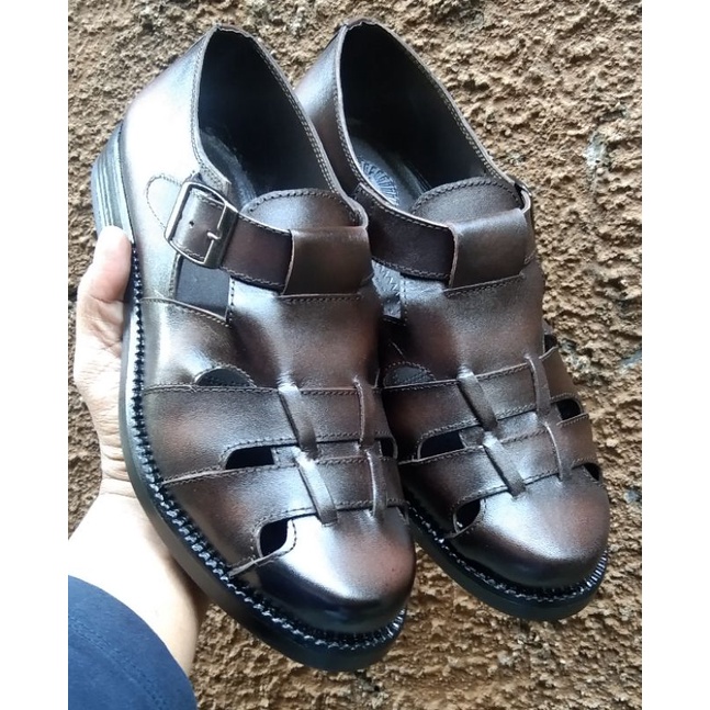 SEPATU BRONSON KULIT SAPI ASLI UNTUK PRIA