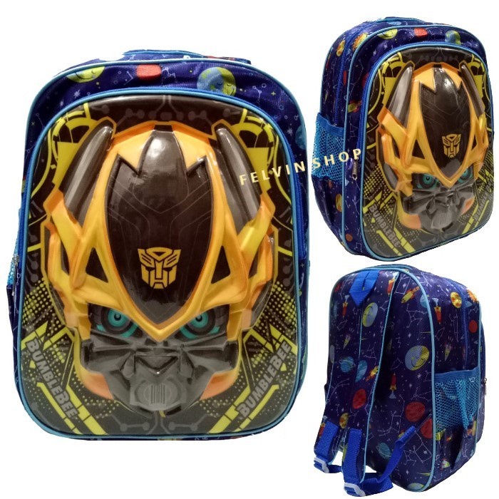 tas ransel pria Tas Ransel Sekolah Anak Laki laki TK BUMBLEBEE K MIKA LED(J5S9) Tas Ransel Pria Dist