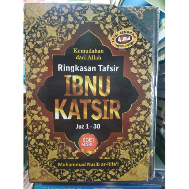 Ringkasan Tafsir IBNU KATSIR edisi lengkap 4 jilid - Muhammad Nasib Ar-Rifa'i