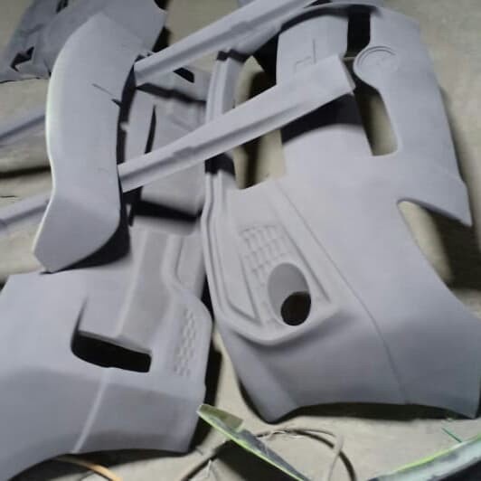 Aksesoris bodykit Toyota Yaris 2008 upgrade 2012 trd