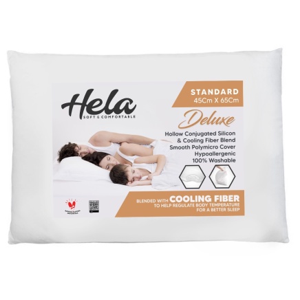 BANTAL TIDUR HELA DELUXE QUEEN MICROFIBER STANDARD