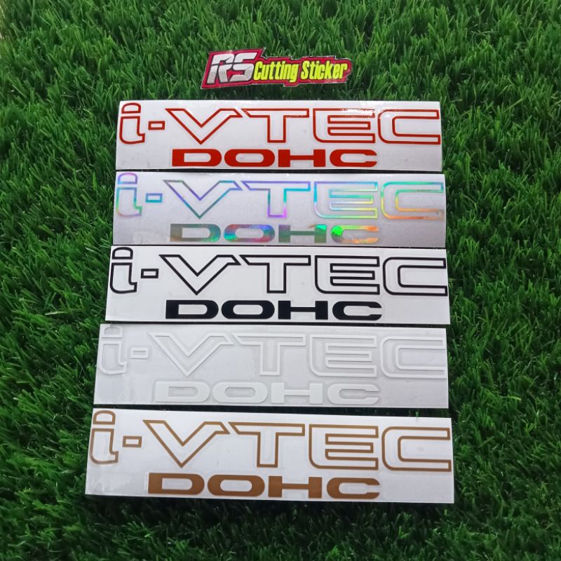 

STICKER CUTTING I-VTEC DOHC