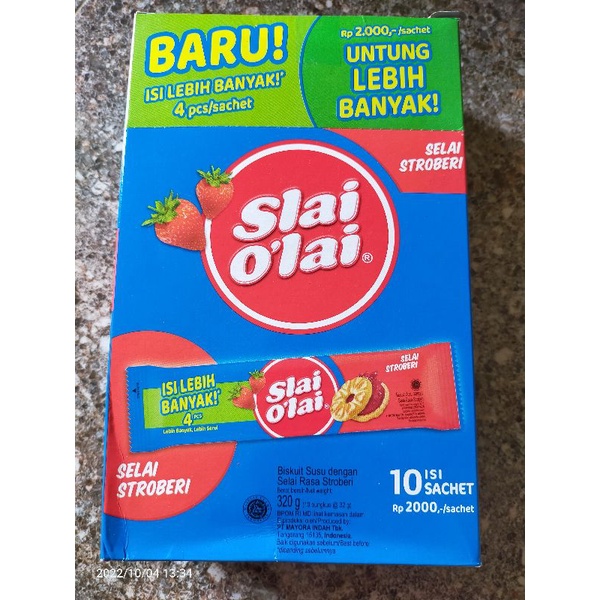 slai olai box isi 10 sachet