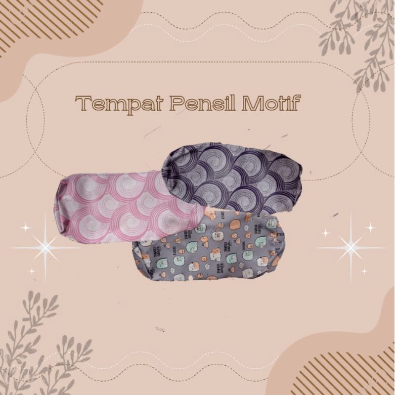 

Tempat Pensil Motif Lucu dan Unik Simple - 20 cm x 4 cm x 10 cm