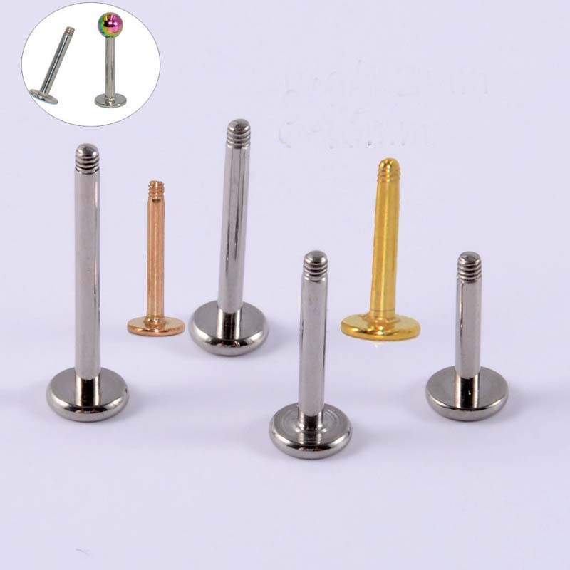 1pc 16 Gage Kepala Flat Bahan Stainless Steel