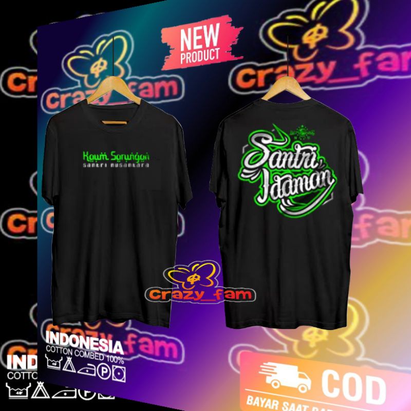 KAOS BAJU SANTRI NUSANTARA/NU