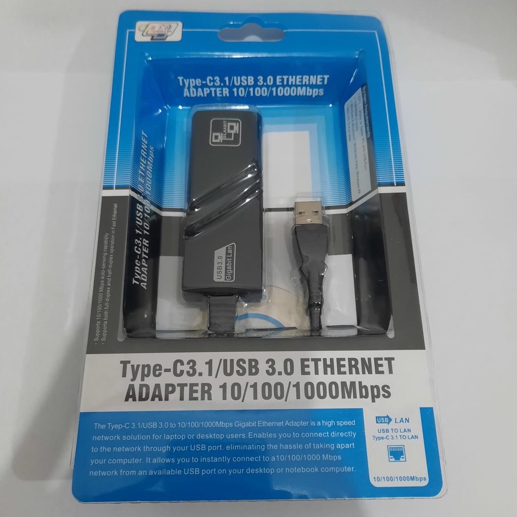 USB 3.0 to LAN Ethernet Adapter