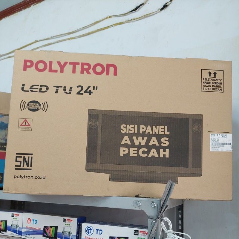 TV LED POLYTRON 24INCH tabung 24v123/24v223