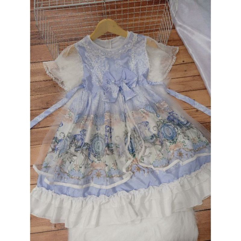 Gaun Noni Belanda / Gaun Pesta Anak / Dress Lolita Anak Kawaii