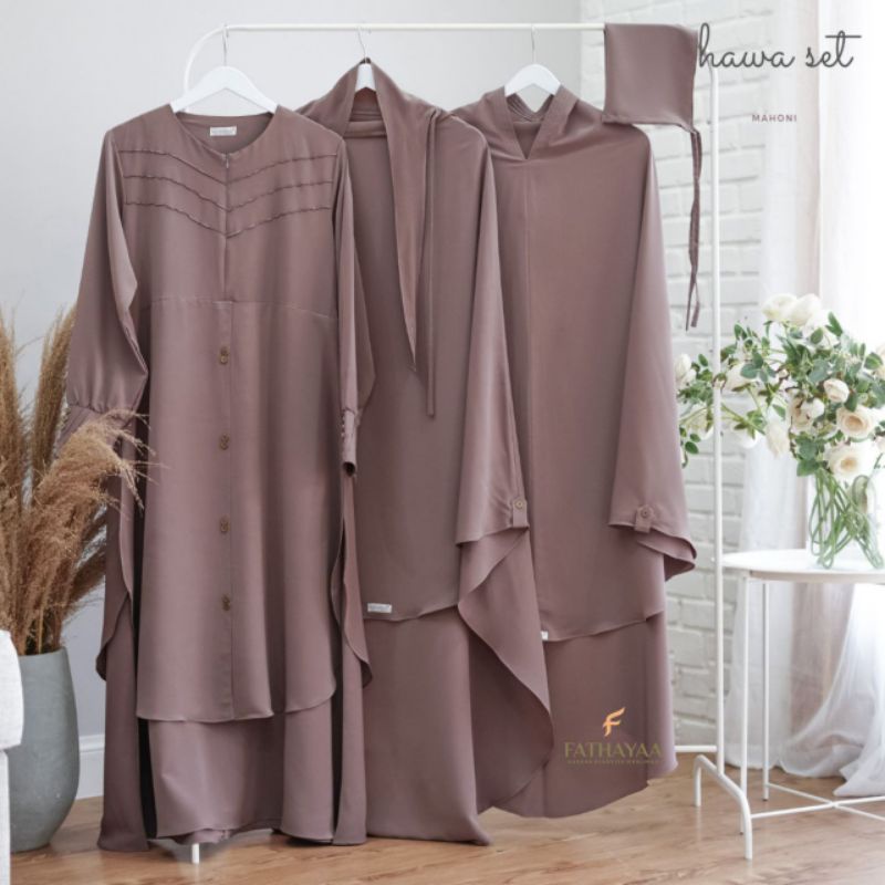 Gamis Hawa by Fathaya | Gamis Set Cadar