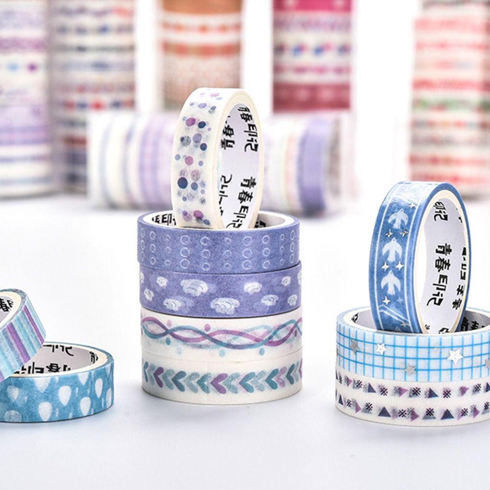 Preva 12Rolls/Set Washi Tape Baru Lucu Segar Scrapbooking Gadis Hati Little Fresh INS DIY Bahan