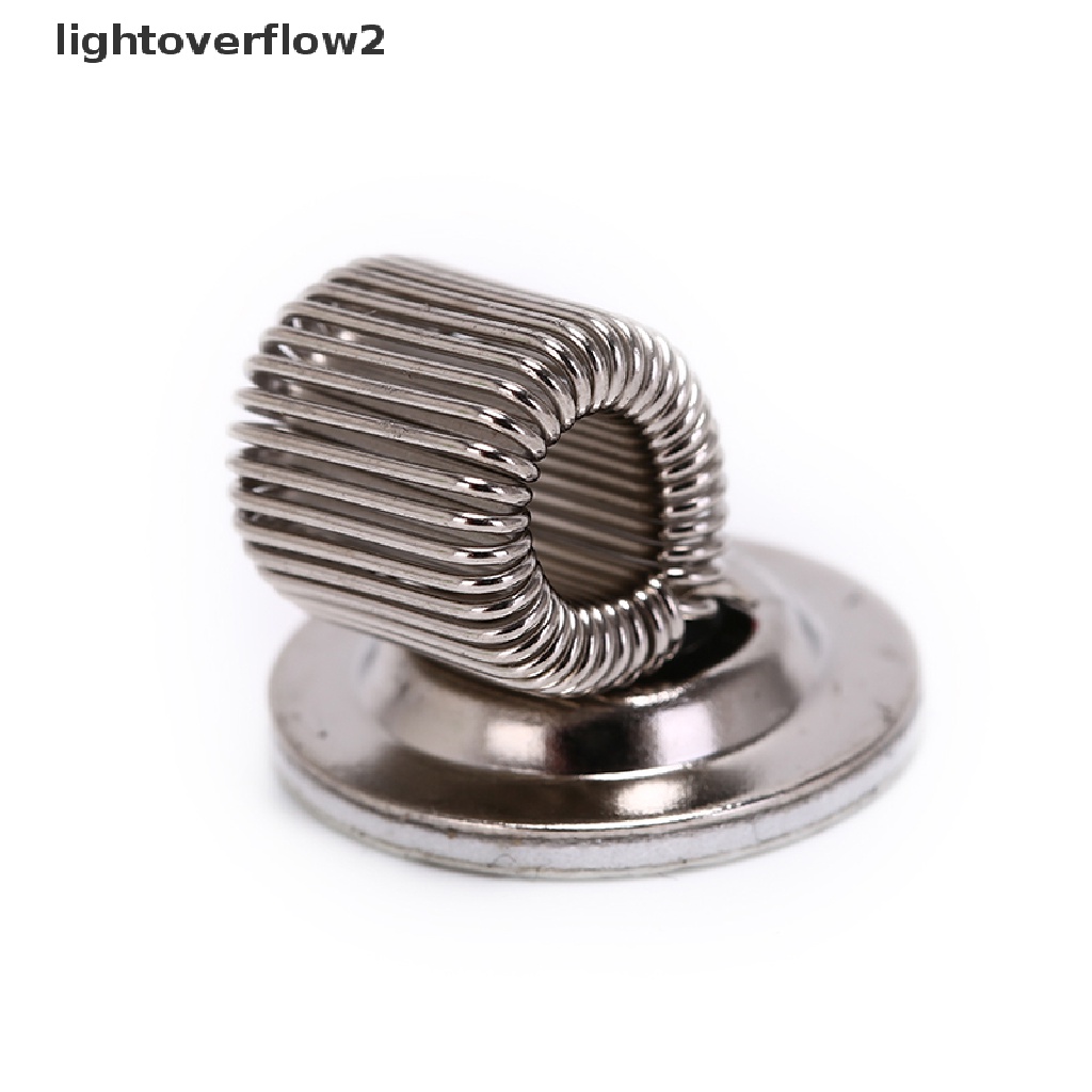 (lightoverflow2) Holder Pulpen Bahan metal Dengan Klip Saku Untuk Seragam Dokter / Perawat