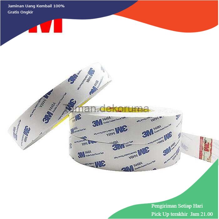 TD - PKK Nuopeylo Lakban Double Side Strong Sticky Glue Tape 50 meter - ZNK9448