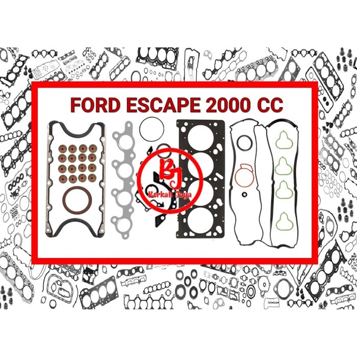 Paking Set Ford Escape 2.0 Full Set Gasket Ford Escape 2.0 Full Set