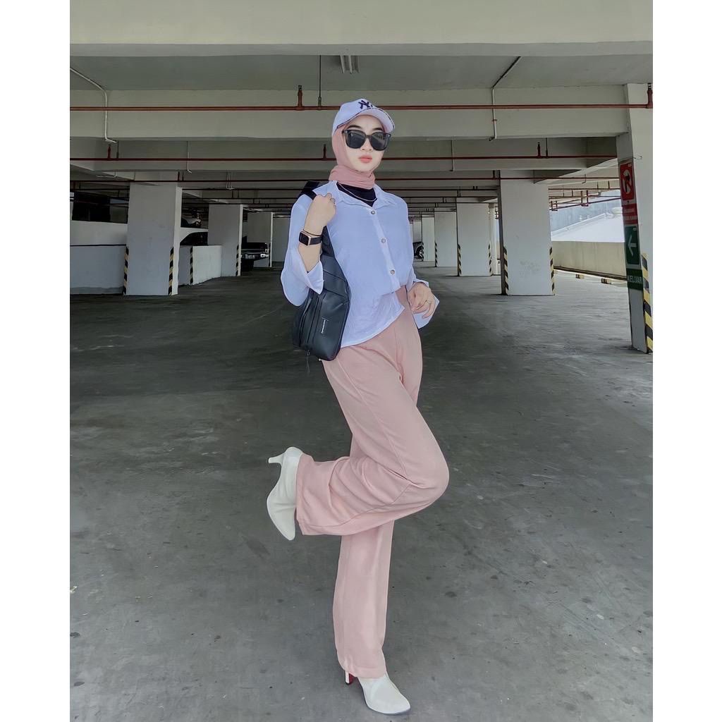 1KG MUAT 4PCS | KILA KULOT CRINCLE SLETING HITS OOTD ORIGINAL FASHION WANITA TERMURAH