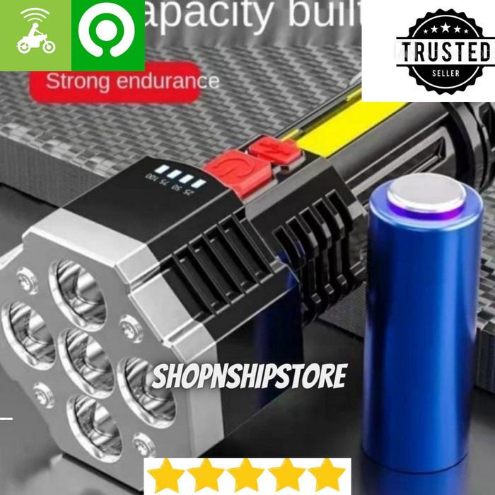 Senter 5led Cop ORIGINAL