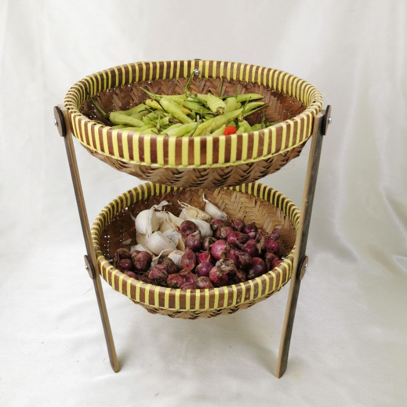 Rak Bumbu Dapur 2 Susun / Rak Bumbu 2 Tingkat
