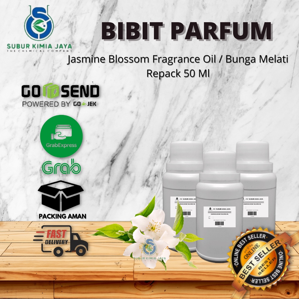 

Bibit Parfum Jasmine Blossom Fragrance Oil 50gr Premium