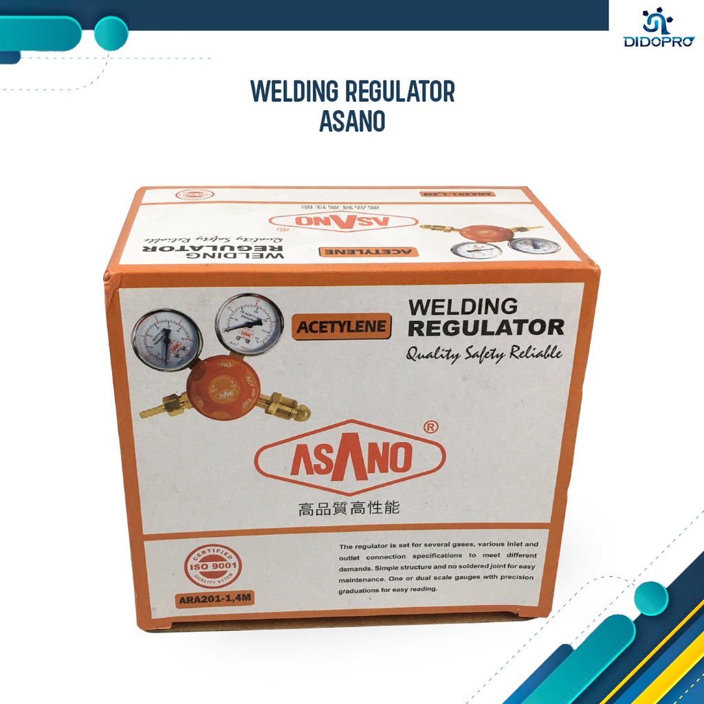 Regulator Las Acetylene Asano / Tabung Las Asetilin