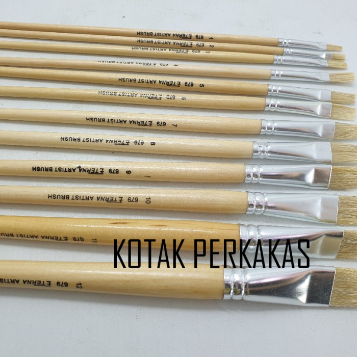

Hemat Kuas Lukis Eterna Nomor 2 Per 1 Lusin Hot Sale