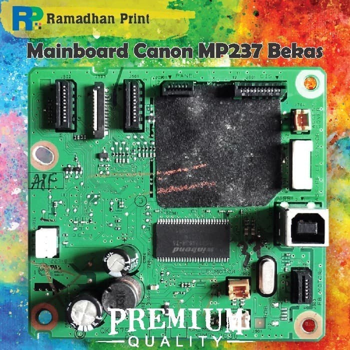 Main Mainboard / Main Board / Motherboard Printer Canon Pixma Mp237 Used